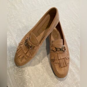 Tod’s blush/pink tasseled loafers, Size 40(10)